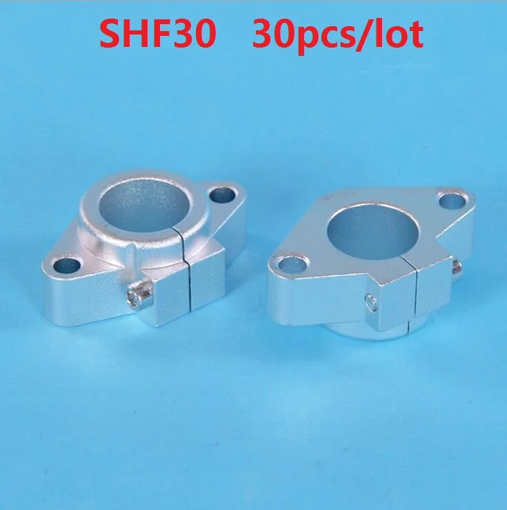 30pcs SHF30 30mm aluminum linear bearing shaft support for linear rod rail shaft support diy XYZ table CNC router 3d printer
30pcs SHF30 30mm aluminum linear bearing shaft support for linear rod rail shaft support diy XYZ table CNC router 3d printer