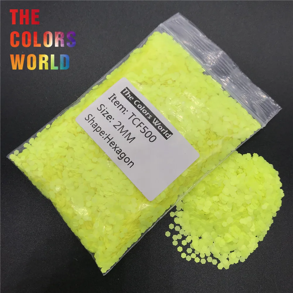 TCF500 Hexagon Shape Neon Matte Yellow Color Solvent Resistant Nails Glitter Nail Art Decoration Henna Tattoo Face Glitter DIY
TCF500 Hexagon Shape Neon Matte Yellow Color Solvent Resistant Nails Glitter Nail Art Decoration Henna Tattoo Face Glitter DIY