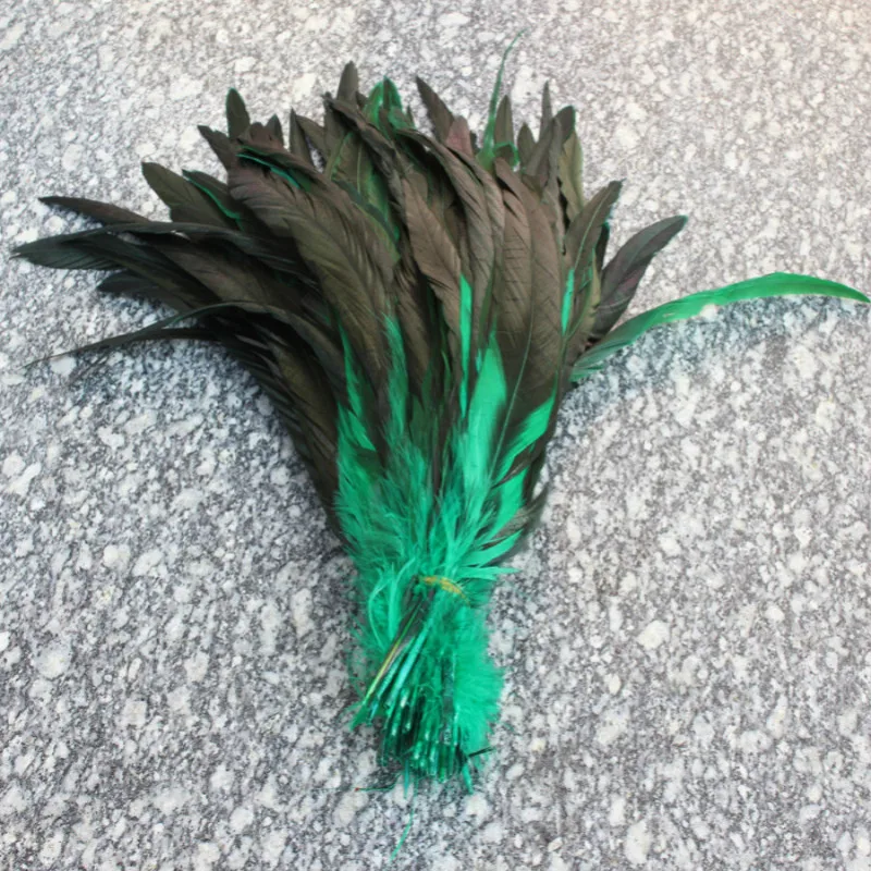 New! Wholesale high quality 500 pc green rooster feathers, 12-14 "/ 30-35CM DIY jewelry decoration, art props accessories
New! Wholesale high quality 500 pc green rooster feathers, 12-14 "/ 30-35CM DIY jewelry decoration, art props accessories