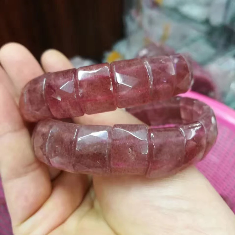 Натуральный клубничный кварцевый браслет из натурального камня DIY ювелирный браслет для женщин для подарка оптовая продажа!
Натуральный клубничный кварцевый браслет из натурального камня DIY ювелирный браслет для женщин для подарка оптовая продажа!