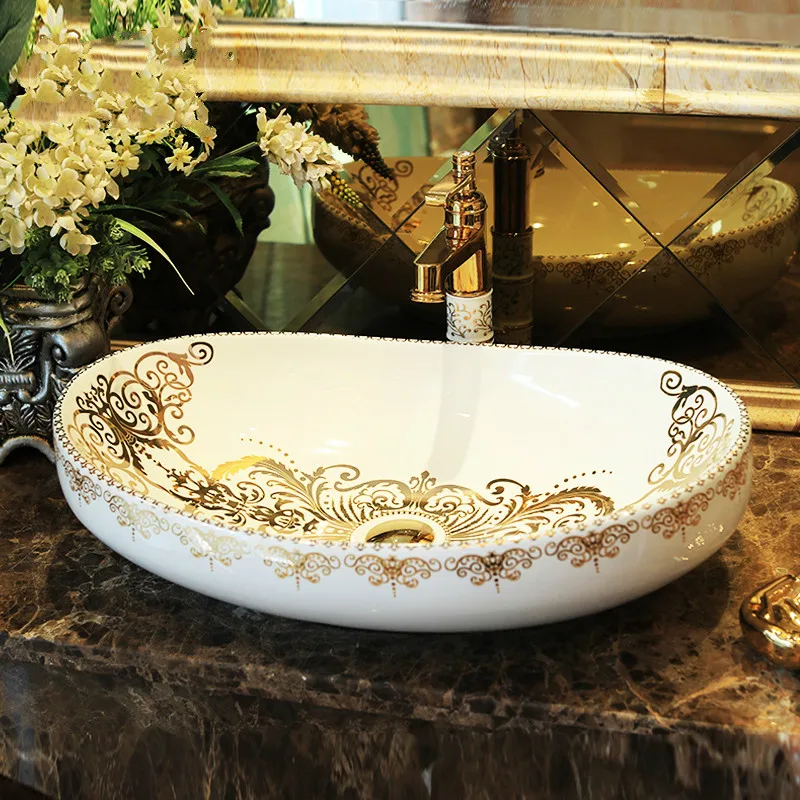 Oval Handmade Porcelain Countertop Lavabo Sink Bathroom Basin china bathroom sinks white color
Oval Handmade Porcelain Countertop Lavabo Sink Bathroom Basin china bathroom sinks white color