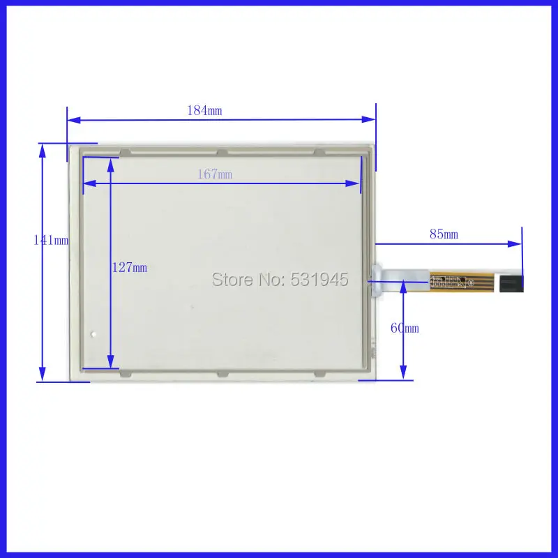 ZhiYuSun New 8 Inch Touch Screen 184mm*141mm for 8 GPS GLASS 184*141 for tble compatible XWT739 or gps touch
ZhiYuSun New 8 Inch Touch Screen 184mm*141mm for 8 GPS GLASS 184*141 for tble compatible XWT739 or gps touch
