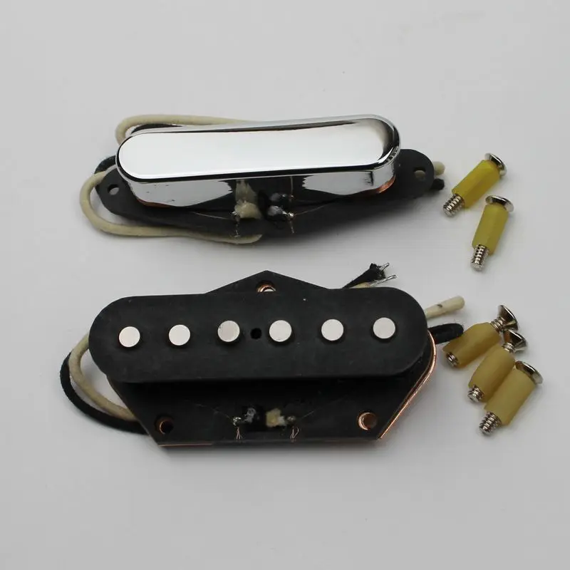 Silver electric guitar pickups Tl electric guitar pickups with VINTAGE VT60 pickups
Silver electric guitar pickups Tl electric guitar pickups with VINTAGE VT60 pickups