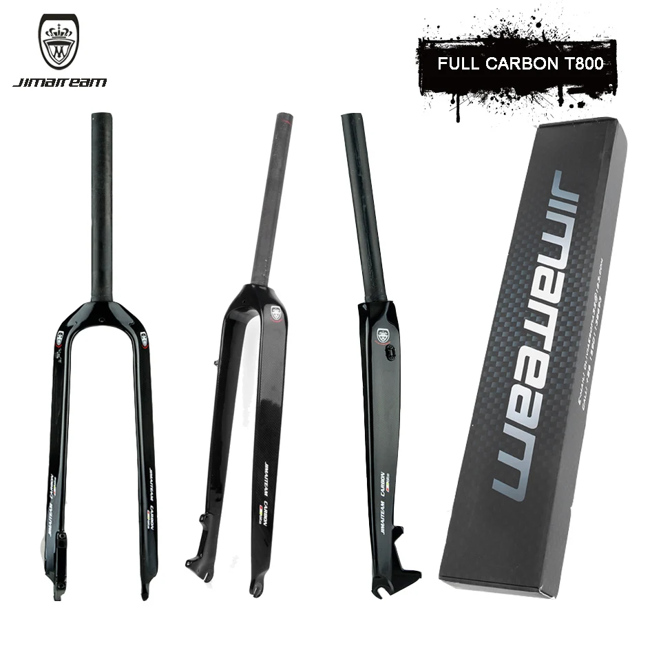JIMAITEAM all carbon fiber bicycle mountain carbon front fork 28.6 straight pipe hard fork color label
JIMAITEAM all carbon fiber bicycle mountain carbon front fork 28.6 straight pipe hard fork color label