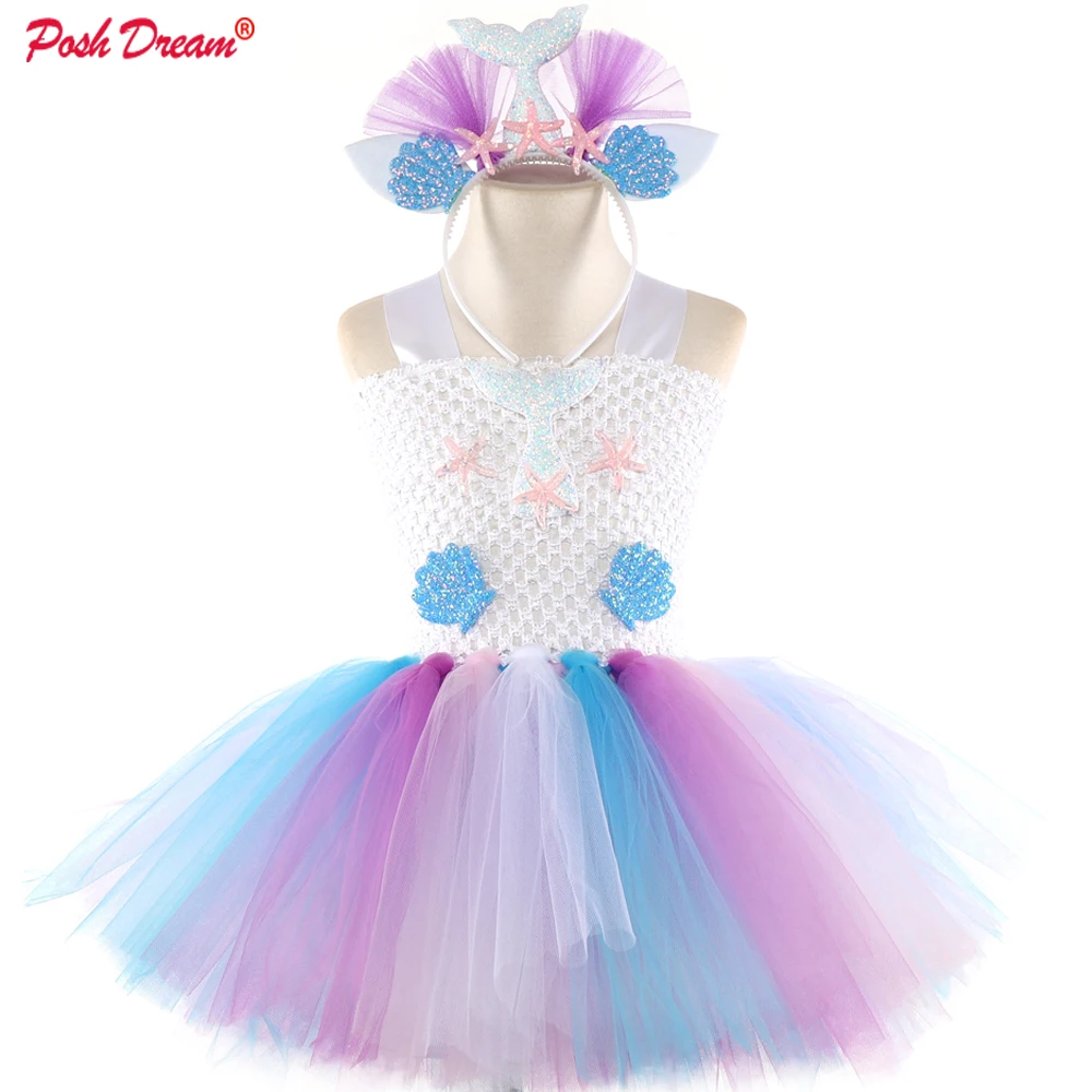 POSH DREAM Sequins White Girls Tutu Dresses for Cosplay Party with Headband Preppy Style Toddler Girl Clothes Birthday
POSH DREAM Sequins White Girls Tutu Dresses for Cosplay Party with Headband Preppy Style Toddler Girl Clothes Birthday