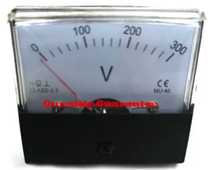 1pcs Accessories KDE6500T Voltmeter Vm MU-45/0~300V
1pcs Accessories KDE6500T Voltmeter Vm MU-45/0~300V