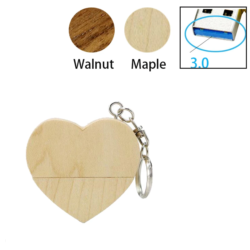 3.0! Wooden Heart Usb flash drive Memory Stick 3.0 Pen Drive 8gb 16gb 32gb Company Logo customized Wedding Gift photography gift
3.0! Wooden Heart Usb flash drive Memory Stick 3.0 Pen Drive 8gb 16gb 32gb Company Logo customized Wedding Gift photography gift