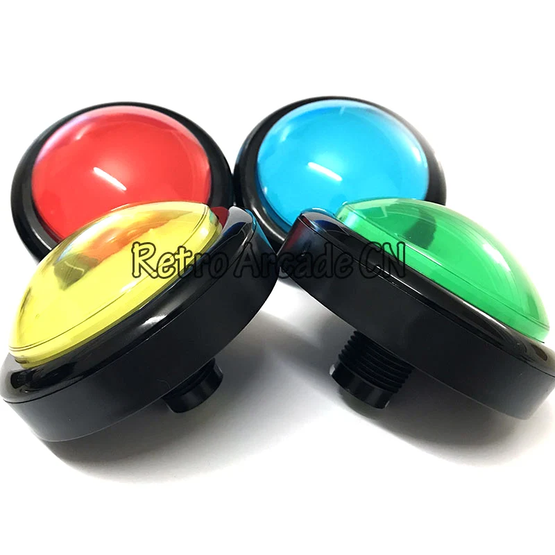 10pcs Arcade 100mm Push Button 12V Led Illuminated push button with Micro Switch DIY arcade game parts
10pcs Arcade 100mm Push Button 12V Led Illuminated push button with Micro Switch DIY arcade game parts