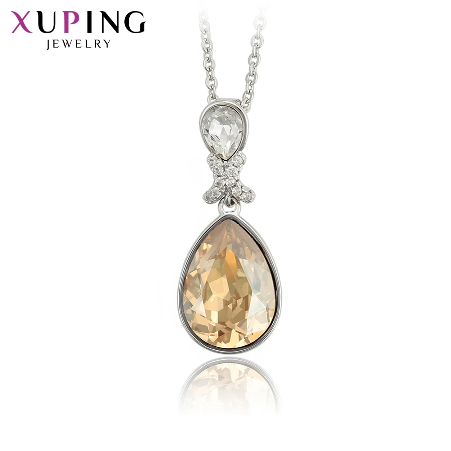 Xuping Jewelry European Style Women Crystals Pendant Necklaces A00623510
Xuping Jewelry European Style Women Crystals Pendant Necklaces A00623510