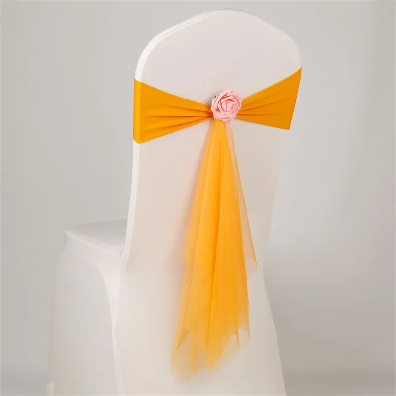 12 colors free tie elastic force with flower wedding chair cover wedding party decoration 10pcs/lot
12 colors free tie elastic force with flower wedding chair cover wedding party decoration 10pcs/lot