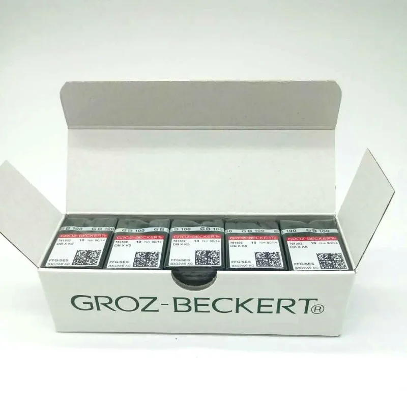Wholsale Good price 500 pcs GROZ-BECKERT DBXK5 style NM 90/14 needles Origin in Germany
Wholsale Good price 500 pcs GROZ-BECKERT DBXK5 style NM 90/14 needles Origin in Germany