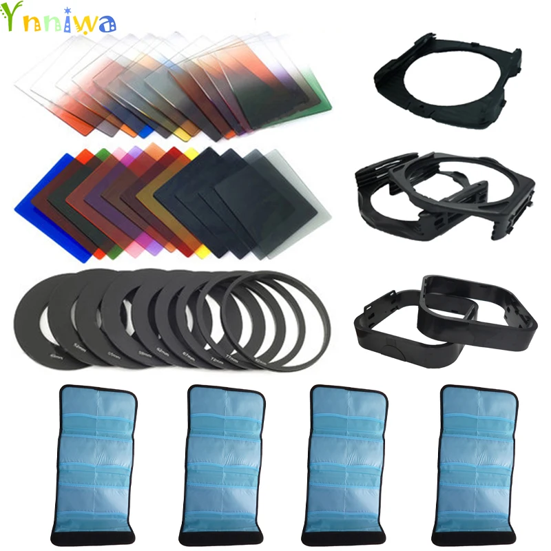 42 in1 24Color Filter +4 Cases+9 ring Adapter+2 holder+Wide-Angle Holder+lens hood for Cokin P + +tracking number
42 in1 24Color Filter +4 Cases+9 ring Adapter+2 holder+Wide-Angle Holder+lens hood for Cokin P + +tracking number