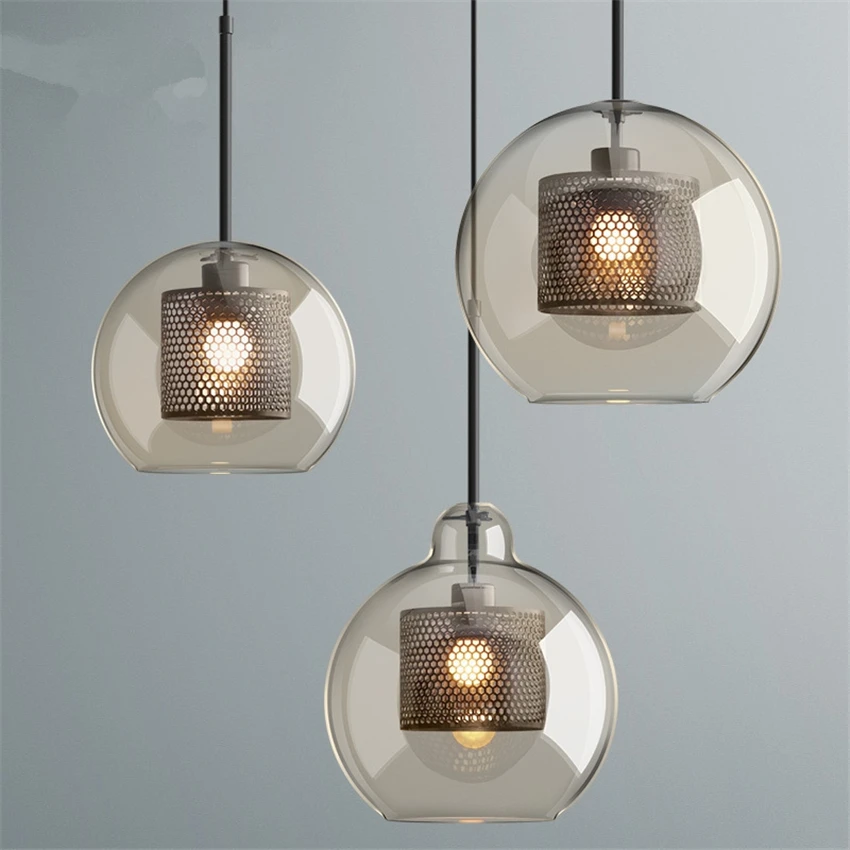 Industrial Black Single Head Pendant Lights Glass Ball Loft Retro Bedroom Aisle Bar Dining Room Bedside Hanging Lamps Fixtures
Industrial Black Single Head Pendant Lights Glass Ball Loft Retro Bedroom Aisle Bar Dining Room Bedside Hanging Lamps Fixtures