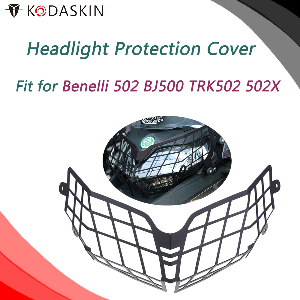 KODASKIN Headlight Protection Cover Grille Guard for Benelli 502 BJ500 TRK502 502X
KODASKIN Headlight Protection Cover Grille Guard for Benelli 502 BJ500 TRK502 502X