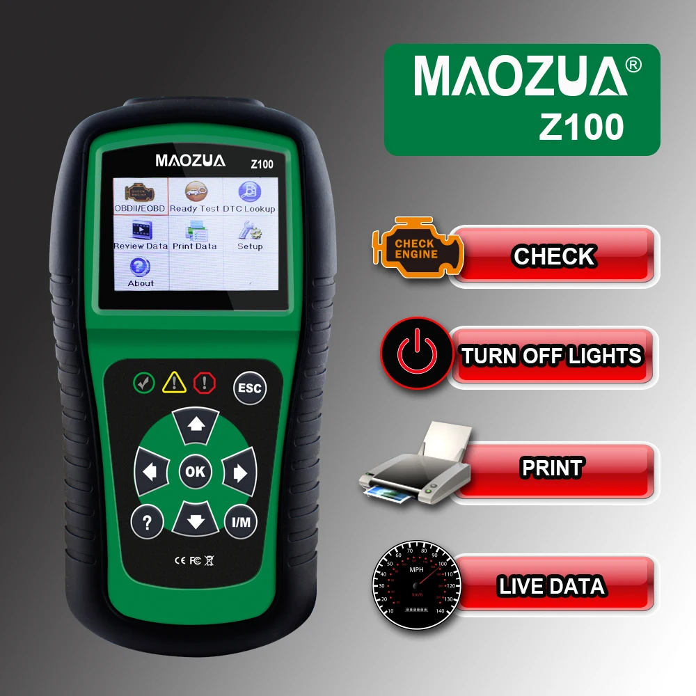 OBD2 OBD Автомобильный сканер диагностический инструмент Maozua Z100 автоматический считыватель кодов неисправностей для автомобиля диагностический инструмент PK AL519 KW850
OBD2 OBD Автомобильный сканер диагностический инструмент Maozua Z100 автоматический считыватель кодов неисправностей для автомобиля диагностический инструмент PK AL519 KW850