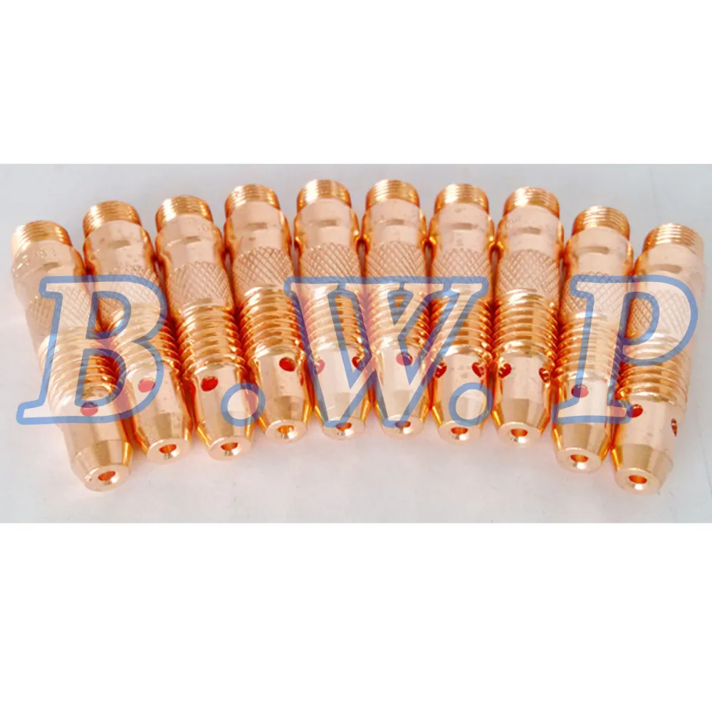 10pcs TIG Collet Bodies 5/64" 2.0mm 10N31M For Welding Torches Consumables WP-17 18 26 Series
10pcs TIG Collet Bodies 5/64" 2.0mm 10N31M For Welding Torches Consumables WP-17 18 26 Series
