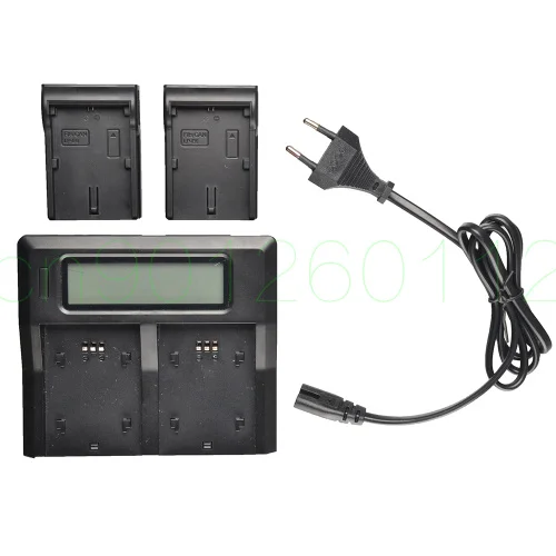 LP-E6 LP-E6N Dual Channel Digital Camera Battery Charger w/ LCD for Canon 5DII 5DIII 5DS 5DSR 6D 7DII 60D 80D 70D
LP-E6 LP-E6N Dual Channel Digital Camera Battery Charger w/ LCD for Canon 5DII 5DIII 5DS 5DSR 6D 7DII 60D 80D 70D