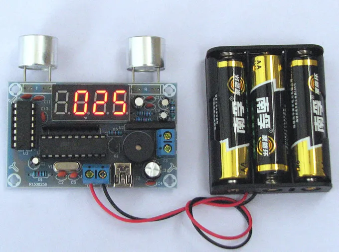 Ultrasonic distance measuring instrument Electronic DIY kits Soldering Kits DIY Brain-training Toy
Ultrasonic distance measuring instrument Electronic DIY kits Soldering Kits DIY Brain-training Toy