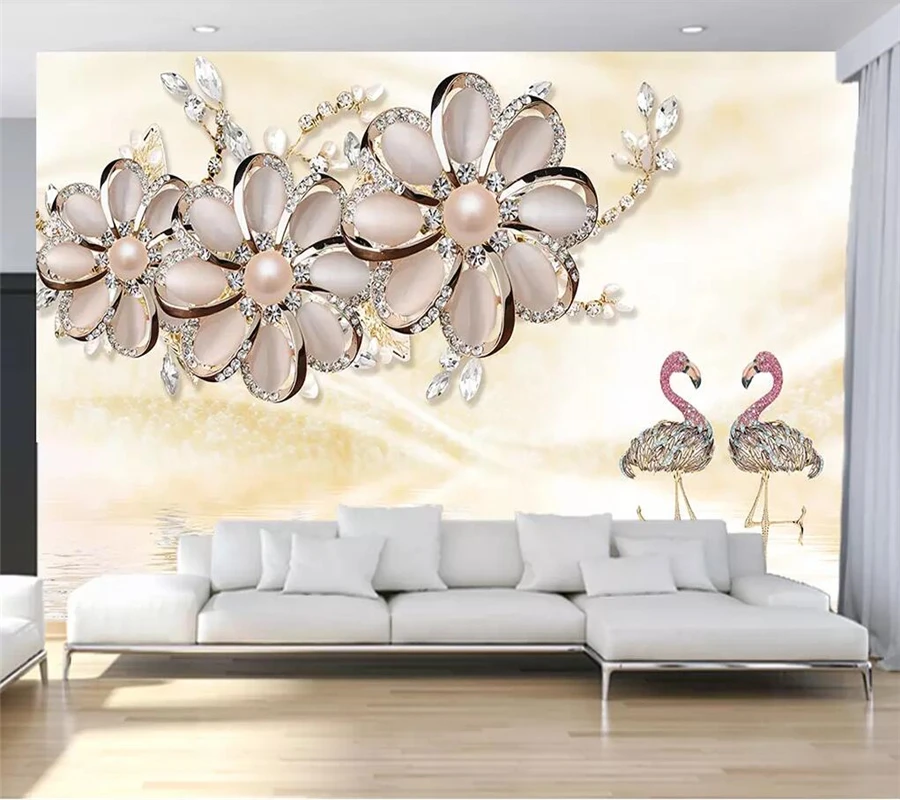 wellyu papel de parede para quarto Custom wallpaper Pearl Jewelry Jewelry Chrysanthemum Beautiful Living Room Wall tapeta
wellyu papel de parede para quarto Custom wallpaper Pearl Jewelry Jewelry Chrysanthemum Beautiful Living Room Wall tapeta