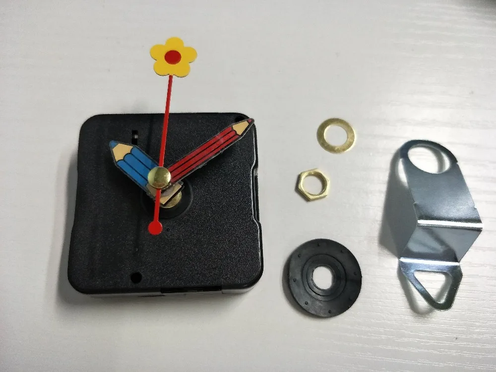 Silence Replacement Quartz Clock Movement Mechanism Pencil Hands DIY Living Bed Room Home Decoration Decor 10sets one lot
Silence Replacement Quartz Clock Movement Mechanism Pencil Hands DIY Living Bed Room Home Decoration Decor 10sets one lot