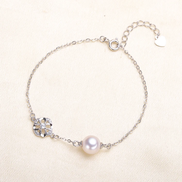 Delicate Flower Pearl Bracelet Holder S925 Sterling Silver Pearl Bracelet Components Silver&Gold Color 3Pieces/Lot
Delicate Flower Pearl Bracelet Holder S925 Sterling Silver Pearl Bracelet Components Silver&Gold Color 3Pieces/Lot