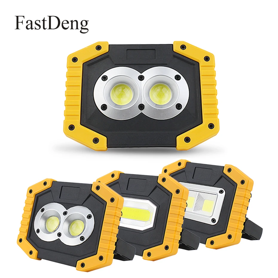 COB Rechargeable Work Lamp Floodlight 20w USB Charging Portable Searchlight Emergency Lantern Light Led Flood Light Use 18650 AA
COB Rechargeable Work Lamp Floodlight 20w USB Charging Portable Searchlight Emergency Lantern Light Led Flood Light Use 18650 AA
