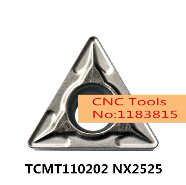 TCMT110202 NX2525/TCMT110204 NX2525/TCMT110208 NX2525, твердосплавные вставки для токарного держателя инструмента
TCMT110202 NX2525/TCMT110204 NX2525/TCMT110208 NX2525, твердосплавные вставки для токарного держателя инструмента