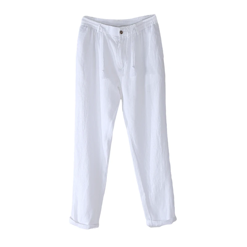 Suehaiwe's brand linen long pants men casual fashion men trousers solid flax mens pants elastic loose trousers male pantalones
Suehaiwe's brand linen long pants men casual fashion men trousers solid flax mens pants elastic loose trousers male pantalones