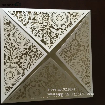 30pcs free shipping hollow laser cut flowers design wedding invitation cards with inner blank paper for wedding party invitation
30pcs free shipping hollow laser cut flowers design wedding invitation cards with inner blank paper for wedding party invitation