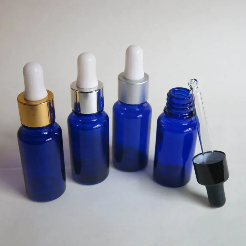 Wholesale 100 Pcs 15ml Blue Glass bottle with silver gold or black dropper ,Reagent Eye Dropper glass Liquid Pipette Bottles
Wholesale 100 Pcs 15ml Blue Glass bottle with silver gold or black dropper ,Reagent Eye Dropper glass Liquid Pipette Bottles