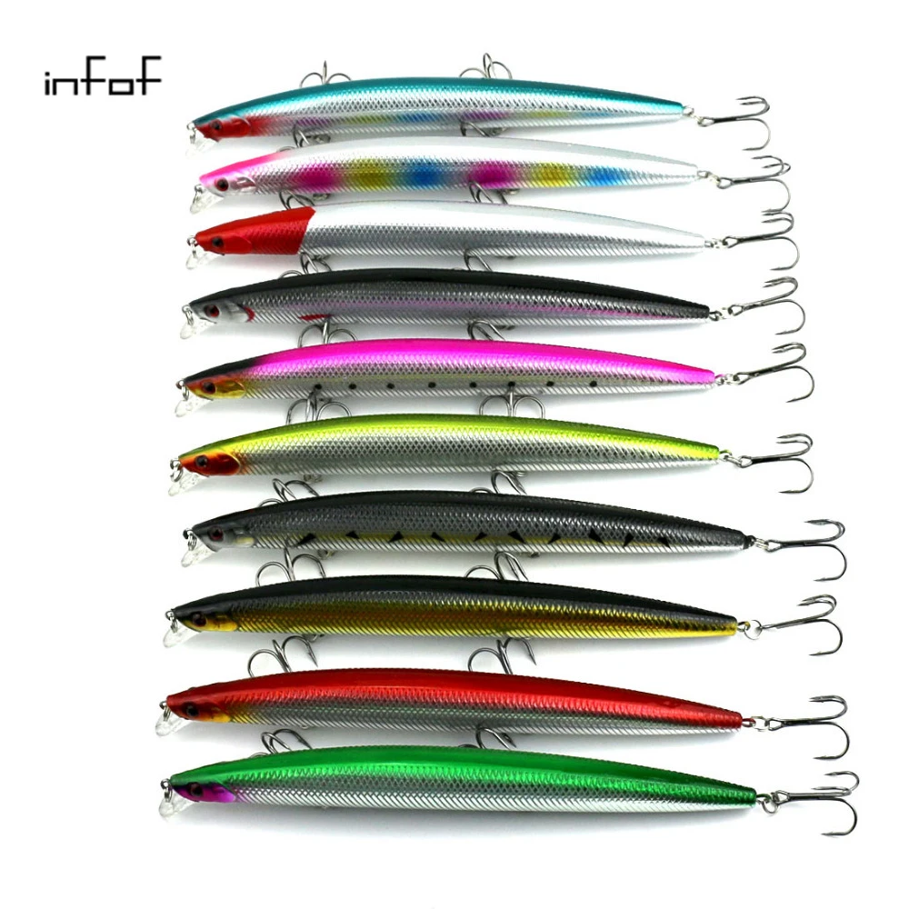 Señuelo duro minnow de 18 cm y 26 g