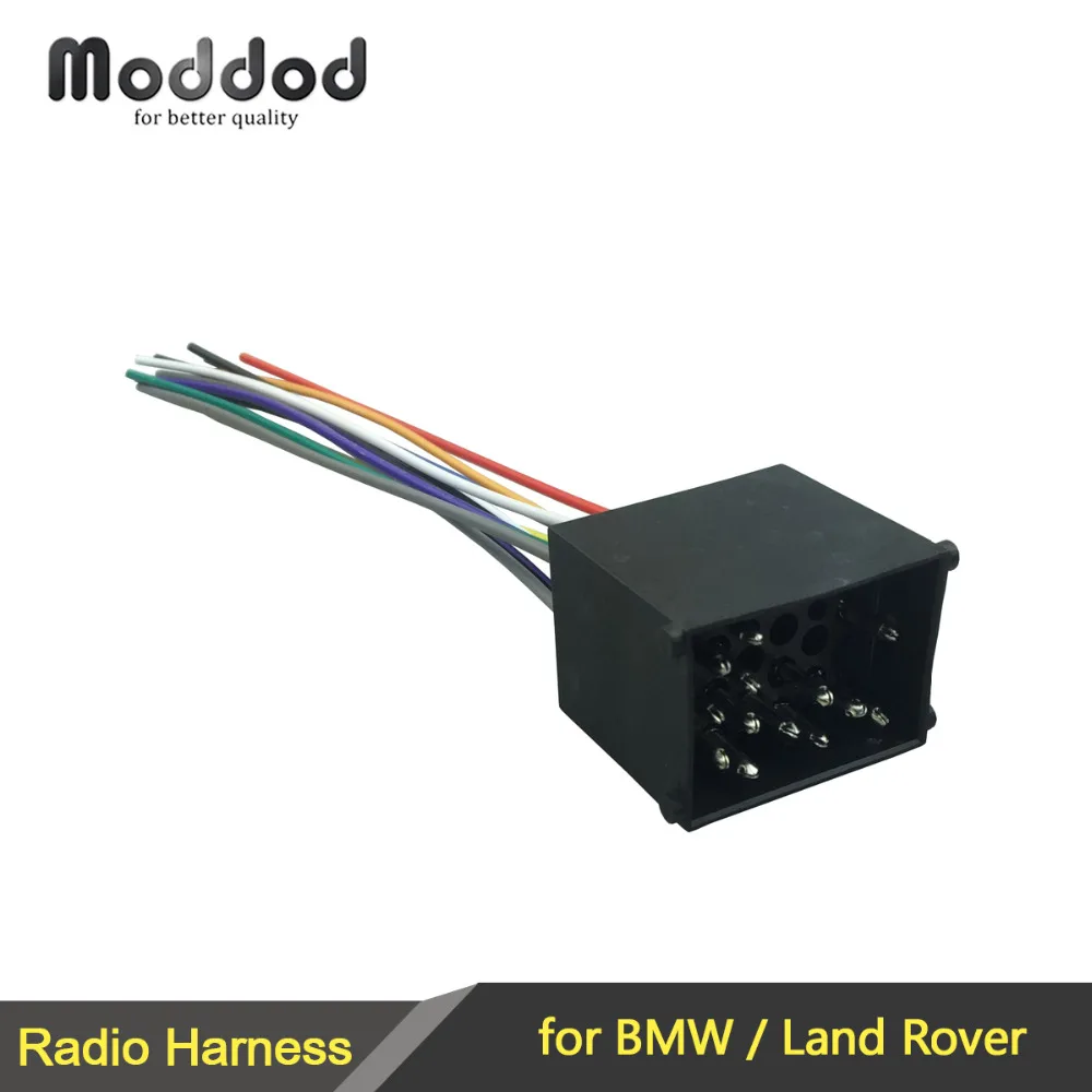 Radio Wire Adapter for BMW/LAND ROVER Wiring Harness Connector Cable Plug Connecter
Radio Wire Adapter for BMW/LAND ROVER Wiring Harness Connector Cable Plug Connecter