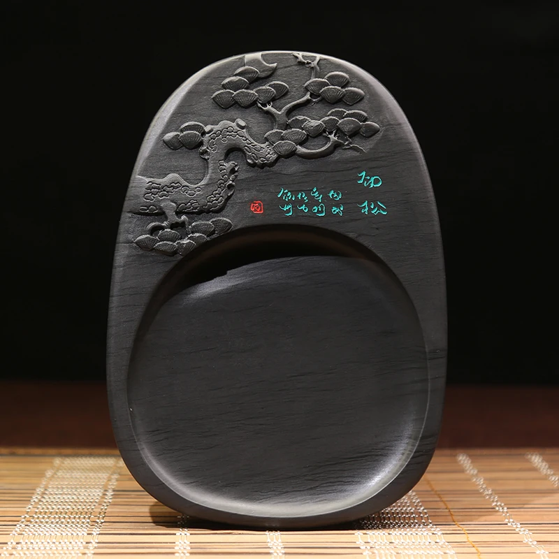 8 Inches Chinese Ink Stone Water Ripple Carving Ink Stick Natural Rock Traditional Painting Calligraphy Writing Grinding Inkslab
8 Inches Chinese Ink Stone Water Ripple Carving Ink Stick Natural Rock Traditional Painting Calligraphy Writing Grinding Inkslab