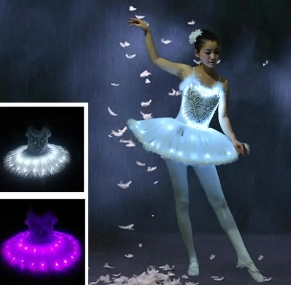 Adult kids Women LED light ballet leotard female adult ballet tutu dress white swan lake ballet dance tutu costume leotard
Adult kids Women LED light ballet leotard female adult ballet tutu dress white swan lake ballet dance tutu costume leotard