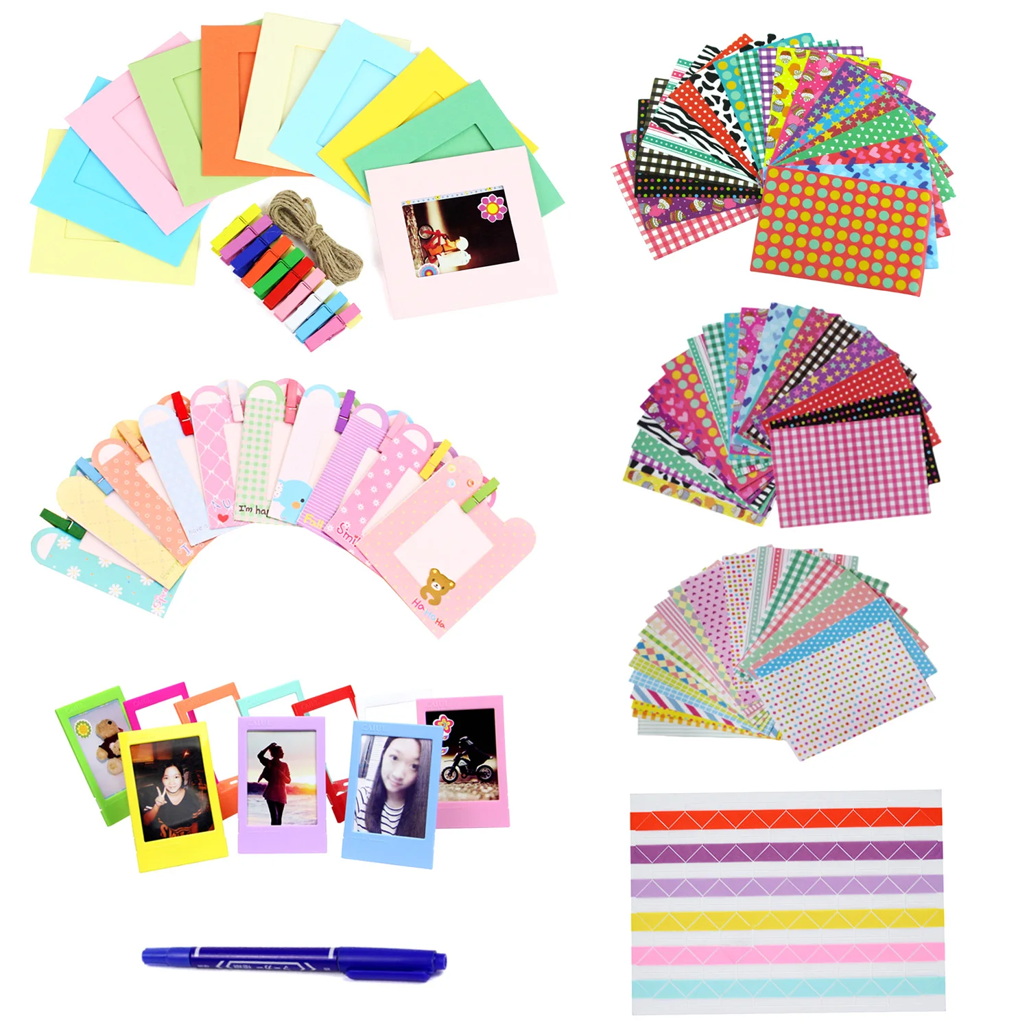 Gosear 110PCS DIY Photo Pictures Camera Film Frame Set for Fujifilm Fuji film Instax Mini 8 7 S 9 25 50 70 90 Instant Camera
Gosear 110PCS DIY Photo Pictures Camera Film Frame Set for Fujifilm Fuji film Instax Mini 8 7 S 9 25 50 70 90 Instant Camera