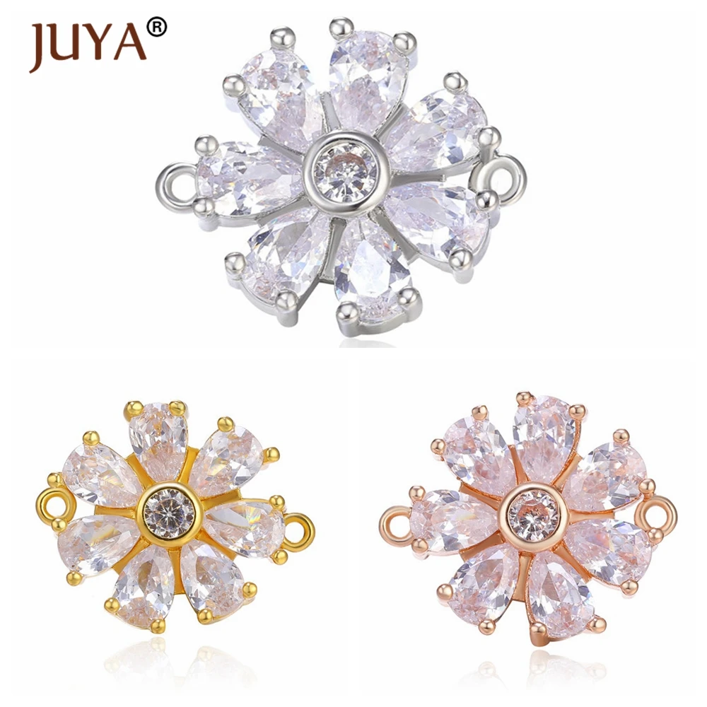 Supplies for jewelry diy earrings findings bracelets necklaces jewellery making luxury zircon crystal flower connectors Charms
Supplies for jewelry diy earrings findings bracelets necklaces jewellery making luxury zircon crystal flower connectors Charms