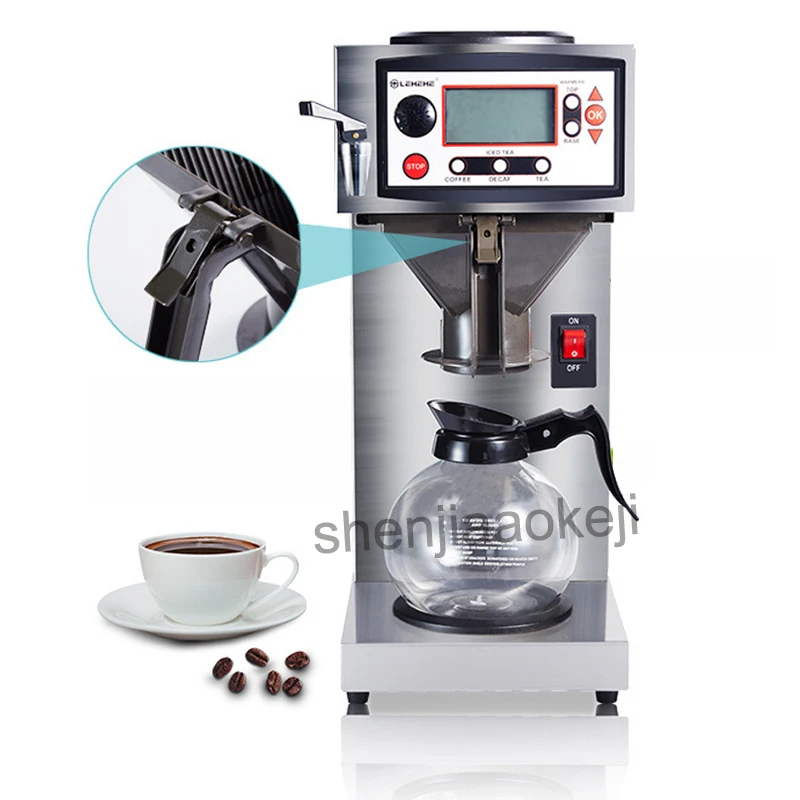Commercial Smart cafe machine black tea machine Stainless Steel tea water machine American coffee machine 220V-240v
Commercial Smart cafe machine black tea machine Stainless Steel tea water machine American coffee machine 220V-240v