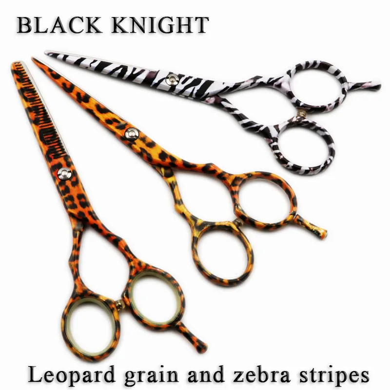 Black Knight 5.5 inch Professional Hairdressing scissors set Cutting/Thinning Barber shears Leopard grain and zebra stripes
Black Knight 5.5 inch Professional Hairdressing scissors set Cutting/Thinning Barber shears Leopard grain and zebra stripes