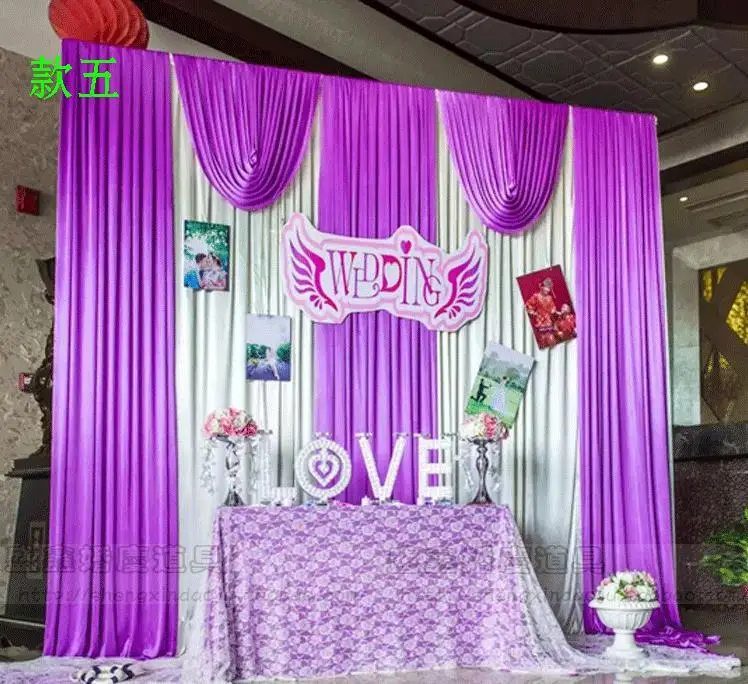 3*3M Shiny Sequins Wedding Backdrop Curtain with Detachable/Folded Swag Ice Silk Wedding drape and curtain wedding decoration
3*3M Shiny Sequins Wedding Backdrop Curtain with Detachable/Folded Swag Ice Silk Wedding drape and curtain wedding decoration