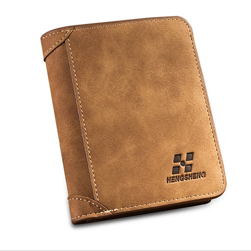 New Brand Vintage Men's Wallets Nubuck Leather Purse For Man Multifunctional Male ID Credit Card holders
New Brand Vintage Men's Wallets Nubuck Leather Purse For Man Multifunctional Male ID Credit Card holders