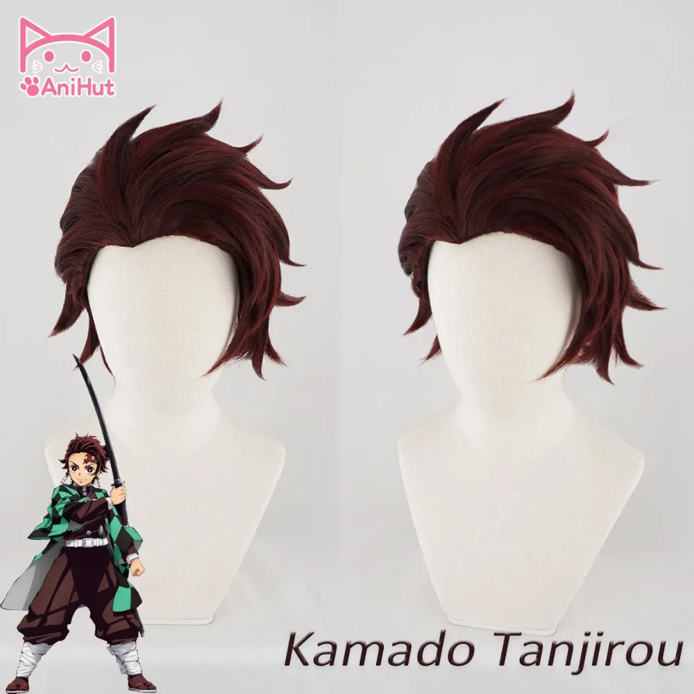【AniHut】Kamado Tanjirou Wig Kimetsu no Yaiba Demon Slayer Cosplay Hair Synthetic Heat Resistant Hair Kamado Tanjirou Cosplay
【AniHut】Kamado Tanjirou Wig Kimetsu no Yaiba Demon Slayer Cosplay Hair Synthetic Heat Resistant Hair Kamado Tanjirou Cosplay
