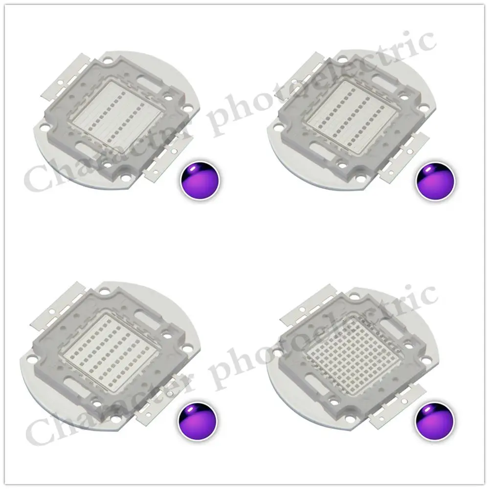 5pcs 10w/20w/30w/50w/100w UV LED high power lamp purple floodlights 365-370nm 45mil
5pcs 10w/20w/30w/50w/100w UV LED high power lamp purple floodlights 365-370nm 45mil