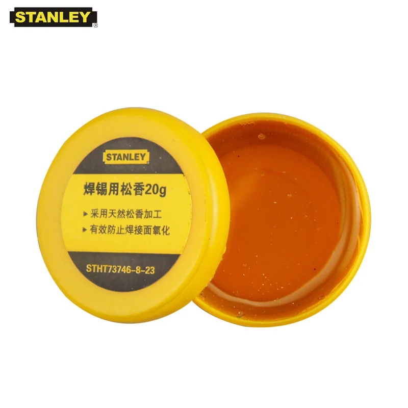 Stanley high quality rosin paste flux welding soldering fluxes 20g 0.7oz gel tool for PCB IC SMD SMT circuit board components
Stanley high quality rosin paste flux welding soldering fluxes 20g 0.7oz gel tool for PCB IC SMD SMT circuit board components