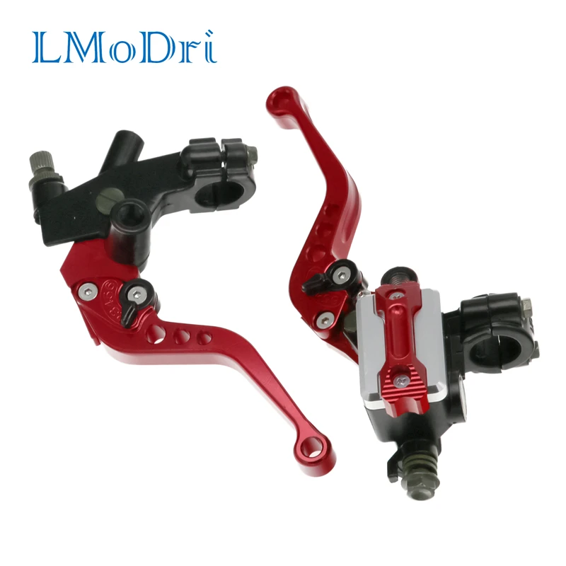 LMoDri 1 Pair Universal Motorcycle 7/8" 22mm Brake Master Cylinder Clutch Reservoir Levers
LMoDri 1 Pair Universal Motorcycle 7/8" 22mm Brake Master Cylinder Clutch Reservoir Levers