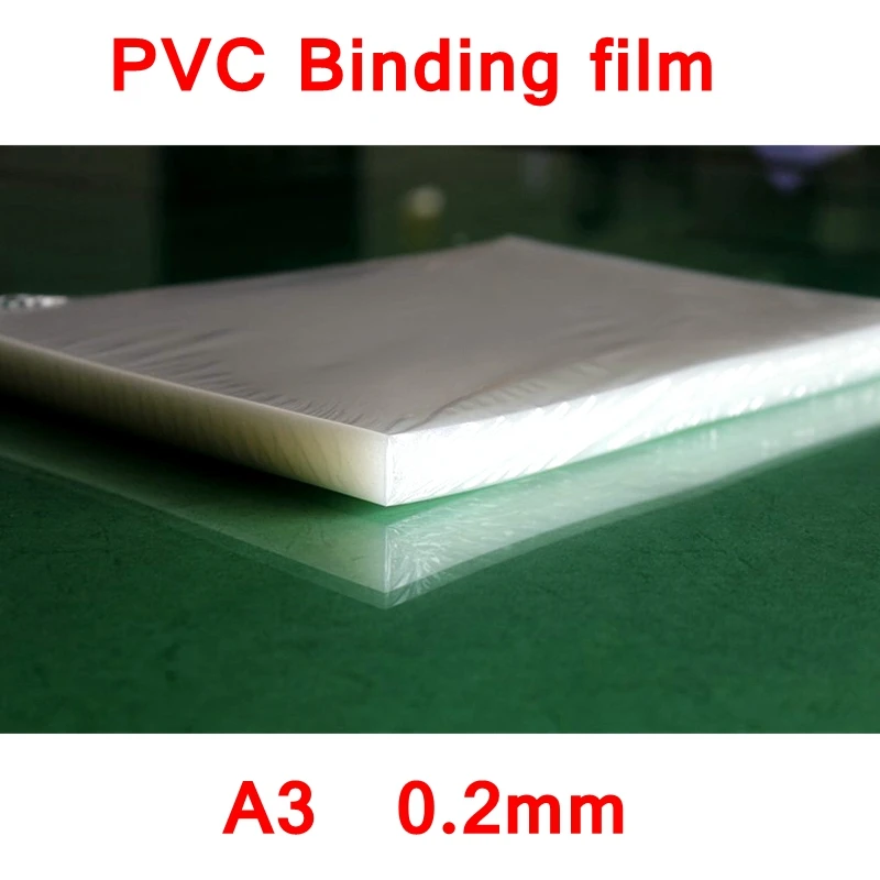 50PCS/LOT ReadStar PVC Binding film A3 297x420mm Comb binding machine suppliers 0.2mm A3 Transparent Binding covers
50PCS/LOT ReadStar PVC Binding film A3 297x420mm Comb binding machine suppliers 0.2mm A3 Transparent Binding covers