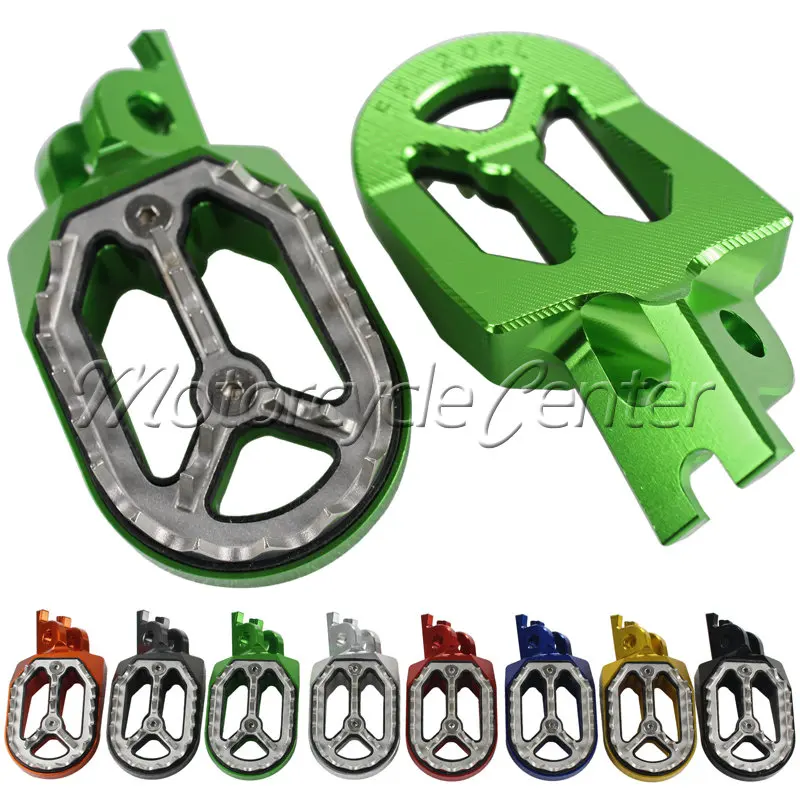 CNC Footpeg Motorcycle Foot Pegs Rests For Kawasaki KX450F KX 250 250F 450F KLX450 Suzuki RMZ250 RM250 Dirt Bikes Footrests
CNC Footpeg Motorcycle Foot Pegs Rests For Kawasaki KX450F KX 250 250F 450F KLX450 Suzuki RMZ250 RM250 Dirt Bikes Footrests