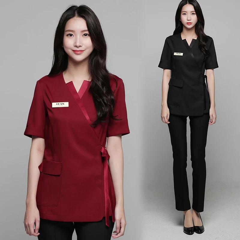 Free Shipping 2024 Beauty Uniform Set Korean Cosmetic Work Clothing Foot Bath SPA Uniforms Top+Pants
Free Shipping 2024 Beauty Uniform Set Korean Cosmetic Work Clothing Foot Bath SPA Uniforms Top+Pants