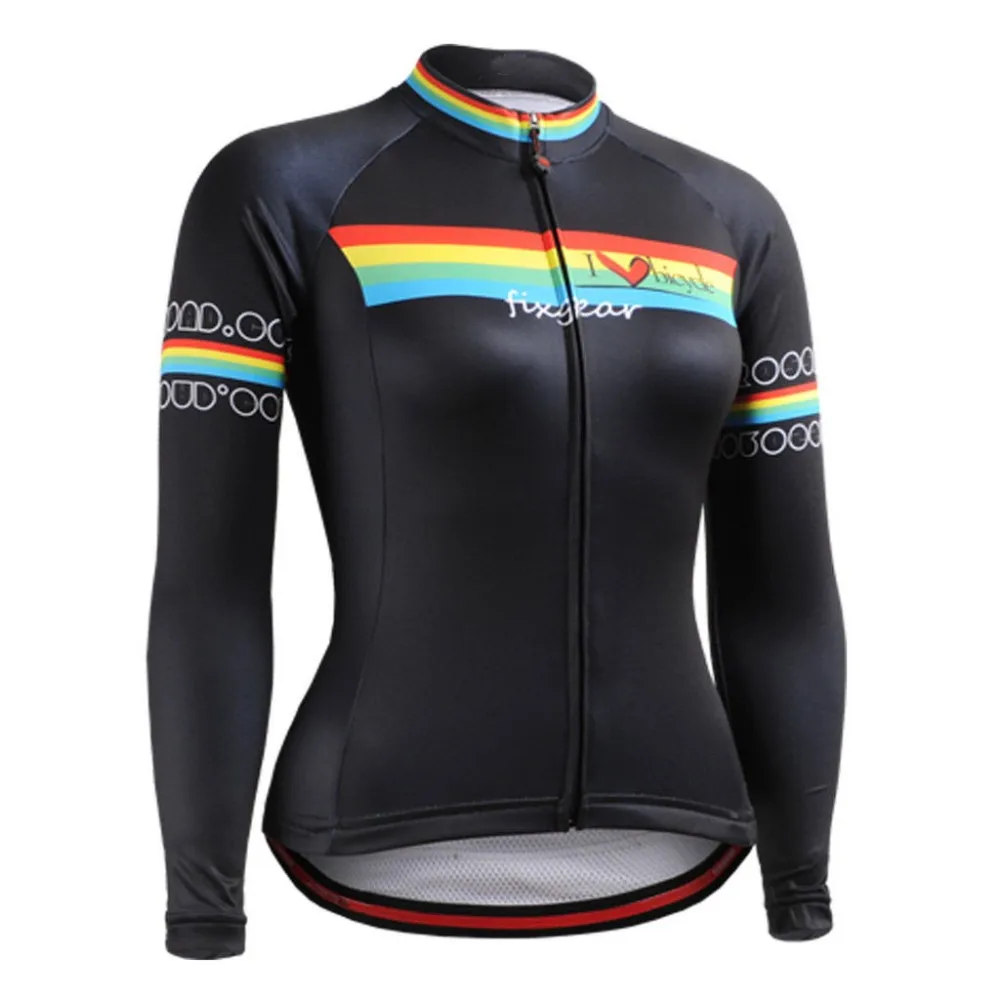 Breathable Black Cycling Jersey Women's Long Sleeve Bike Clothing Quick Dry Spring Autumn Bicycle Bicicleta Ciclismo Jerseys
Breathable Black Cycling Jersey Women's Long Sleeve Bike Clothing Quick Dry Spring Autumn Bicycle Bicicleta Ciclismo Jerseys