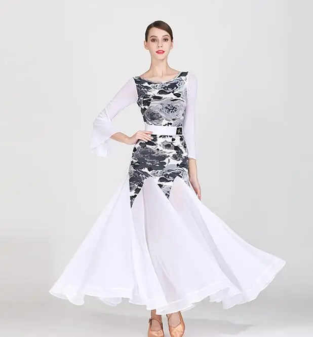 lady Ballroom Dance Competition Dresses Women Standard Ballroom Waltz Dress Tango Costume dresses white grey1871
lady Ballroom Dance Competition Dresses Women Standard Ballroom Waltz Dress Tango Costume dresses white grey1871