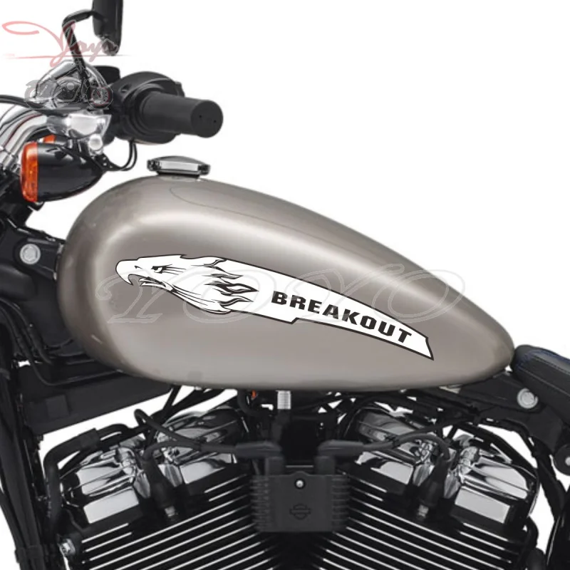 Custom Letters Decals Eagle Head Logo Sticker Gas Tank Stickers Vinyl Decal For Harley Softail Breakout
Custom Letters Decals Eagle Head Logo Sticker Gas Tank Stickers Vinyl Decal For Harley Softail Breakout